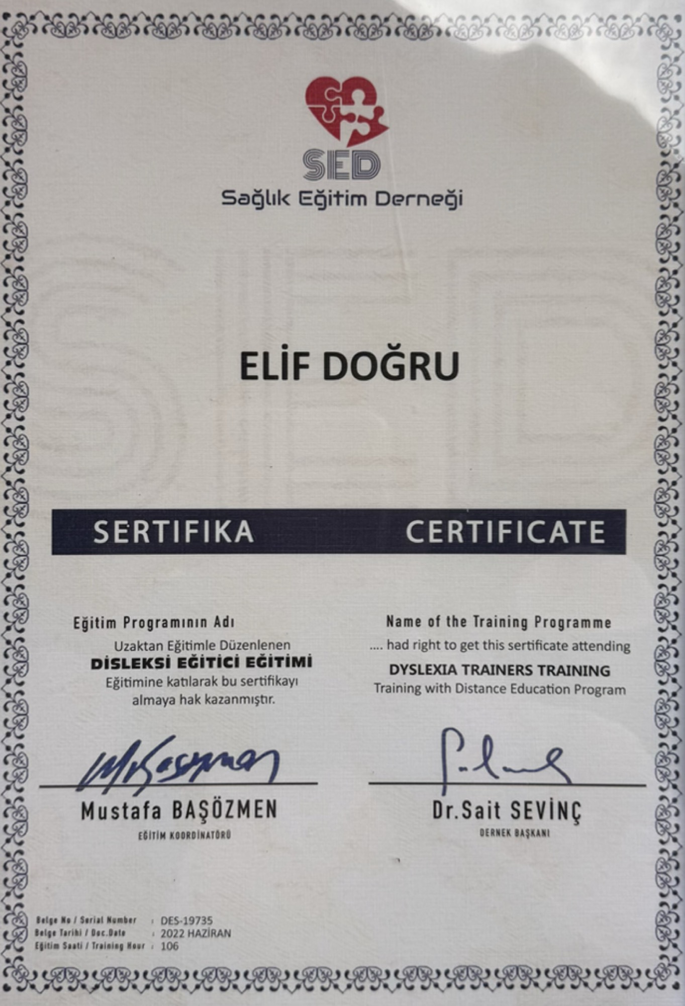 Sertifika